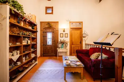 Zona de estar de Hotel Boutique Barosse Jaca