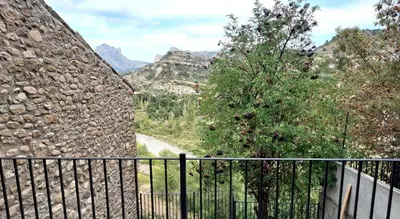 Vista general de una montaña o vista desde el apartamento