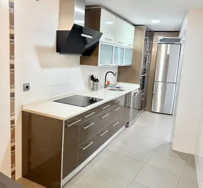 Una cocina o zona de cocina en Vive Zaragoza VIII
