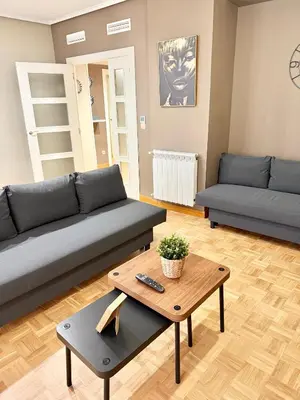 Zona de estar de Vive Zaragoza VIII