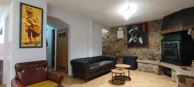 Una televisión o centro de entretenimiento en Luna de Borobia