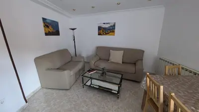 Zona de estar de La Cruceta de las Bardenas