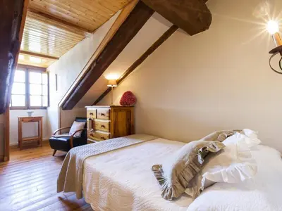 Cama o camas de una habitación en El Desvan de Usana