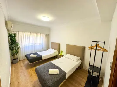 Cama o camas de una habitación en Nobleza del Pilar - Turistea