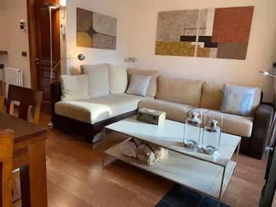 Zona de estar de Chalet Anayet Lodge Luxury 5 Stars in Formigal