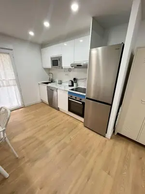 Una cocina o zona de cocina en Casa Urriés histórico y parking