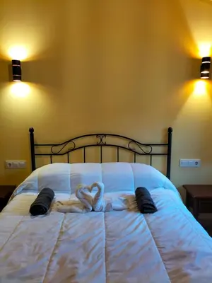 Cama o camas de una habitación en Boro-Vía Láctea