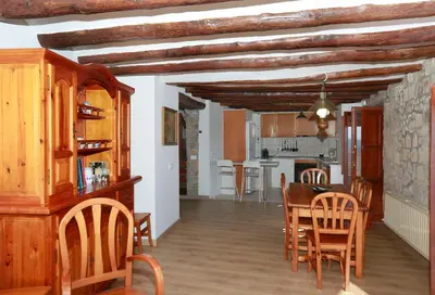 Una cocina o zona de cocina en Casa rural La Siasa