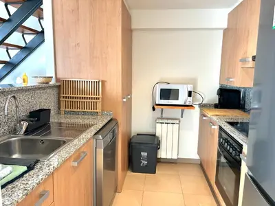 Una cocina o zona de cocina en Àtic lluminós i familiar by RURAL D'ÀNEU