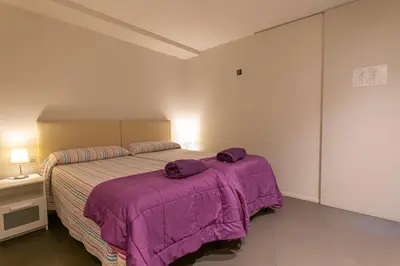 Cama o camas de una habitación en Casa Soto Del Ebro