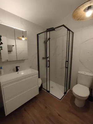 Un baño de Casa Pilar