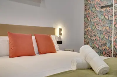 Cama o camas de una habitación en Apartamento MYE 2 by Clabao