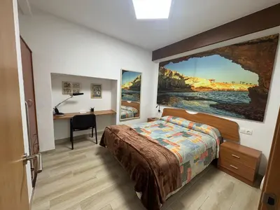 Cama o camas de una habitación en La Muralla