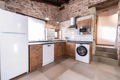 Una cocina o zona de cocina en Mas de Pascual