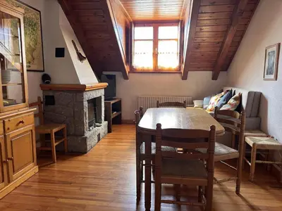 Zona de estar de BPirineos-Senarta