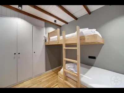 Cama o camas de una habitación en CAP D'ARAN de Alma de Nieve