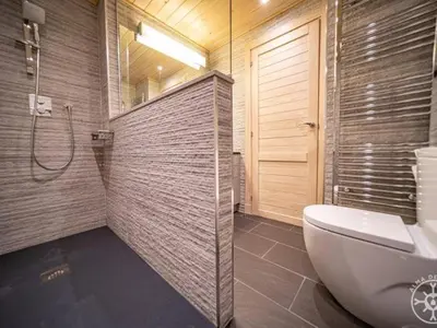 Un baño de CASA SOLEI en Val de Ruda