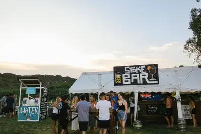 Clientes alojados en Pamplona Party Camping