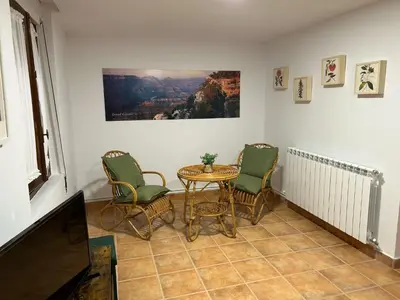 Zona de estar de Casa Palafox Fitero