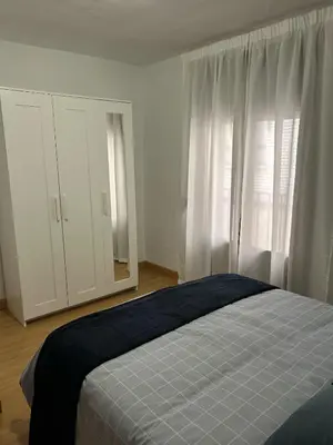 Cama o camas de una habitación en Casa Palafox Fitero
