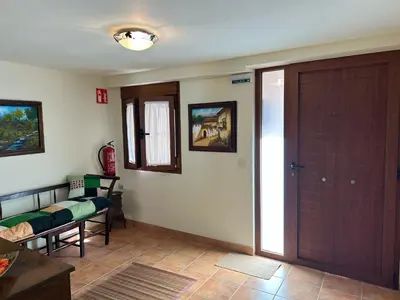 Zona de estar de Casa Palafox Fitero