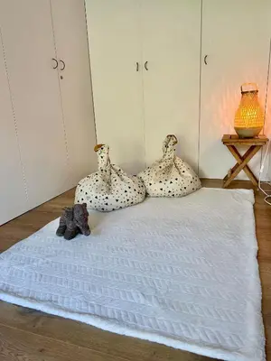 Cama o camas de una habitación en El Mirador d'Olp
