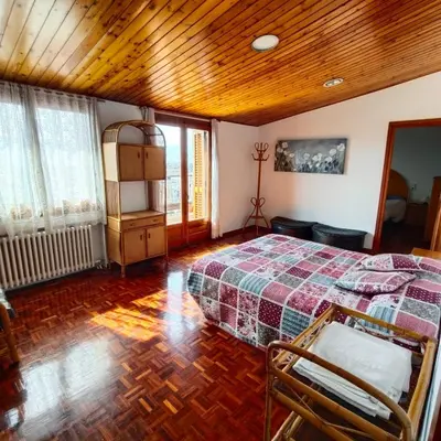 Cama o camas de una habitación en Dúplex Tremp