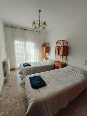Cama o camas de una habitación en Dúplex Tremp
