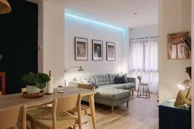Zona de estar de Casa Queral Xerta