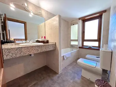 Un baño de Apartament lluminós de muntanya by RURAL D'ÀNEU