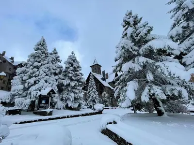 Apartamento a 5 minutos de pistas y con vistas panorámicas en invierno