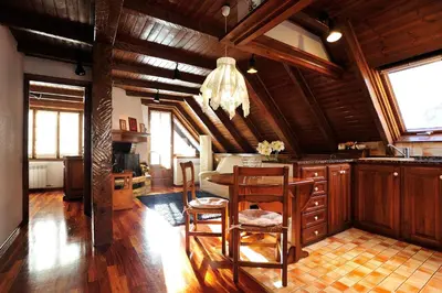 Plano de Apartamento a 5 minutos de pistas y con vistas panorámicas
