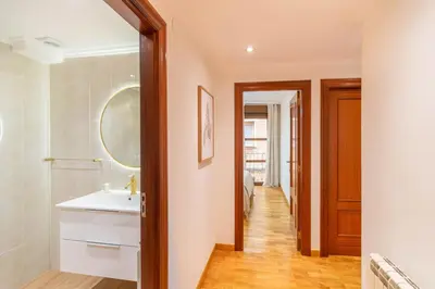 Un baño de Acogedor apartamento en el corazón de Estella