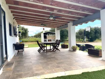 Jardín al aire libre en Rustic botarell