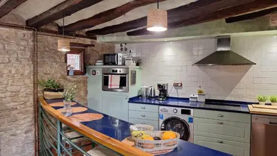 Una cocina o zona de cocina en Casa Rural Arco Navarra