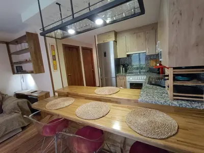 Una cocina o zona de cocina en InmoCyma Mincholet bajo con terraza