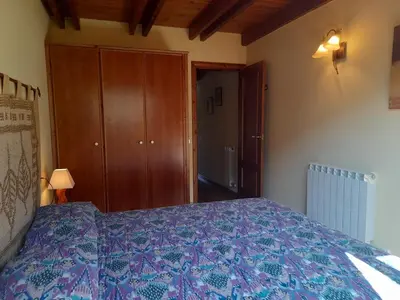 Cama o camas de una habitación en Vistas espectaculares -Triplex acogedor bien equipado - Erta 7