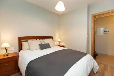 Cama o camas de una habitación en El Bosque del Sapo