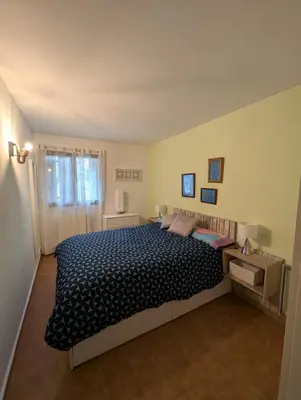 Cama o camas de una habitación en Casa Gonzalo