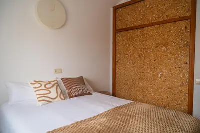 Cama o camas de una habitación en La Kolina Casa Rural