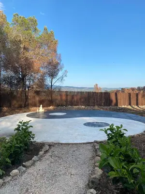 Paisaje cerca de este chalet de montaña