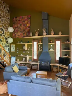 Zona de estar de La Kolina Casa Rural
