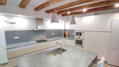 Una cocina o zona de cocina en Cal Serraller