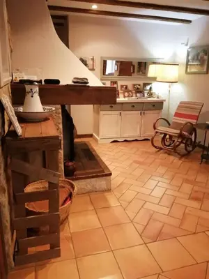 Una cocina o zona de cocina en La Huerta