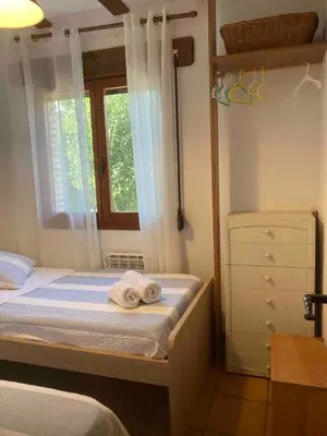 Cama o camas de una habitación en La Huerta