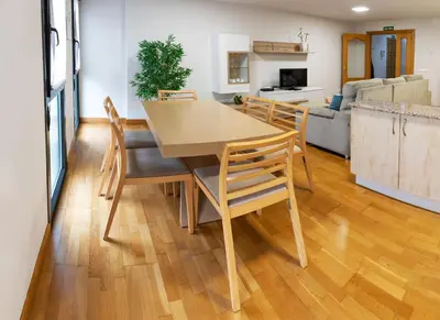 Una cocina o zona de cocina en Apartamento Baztan Berri