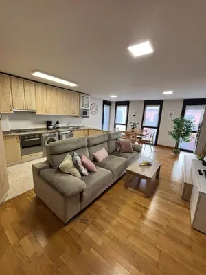 Una cocina o zona de cocina en Apartamento Baztan Berri