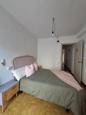 Cama o camas de una habitación en Apartamento Casa Cava