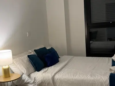 Cama o camas de una habitación en San Fermin Centro III