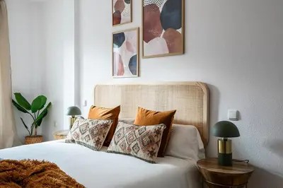 Cama o camas de una habitación en Altos de Sabiñanigo